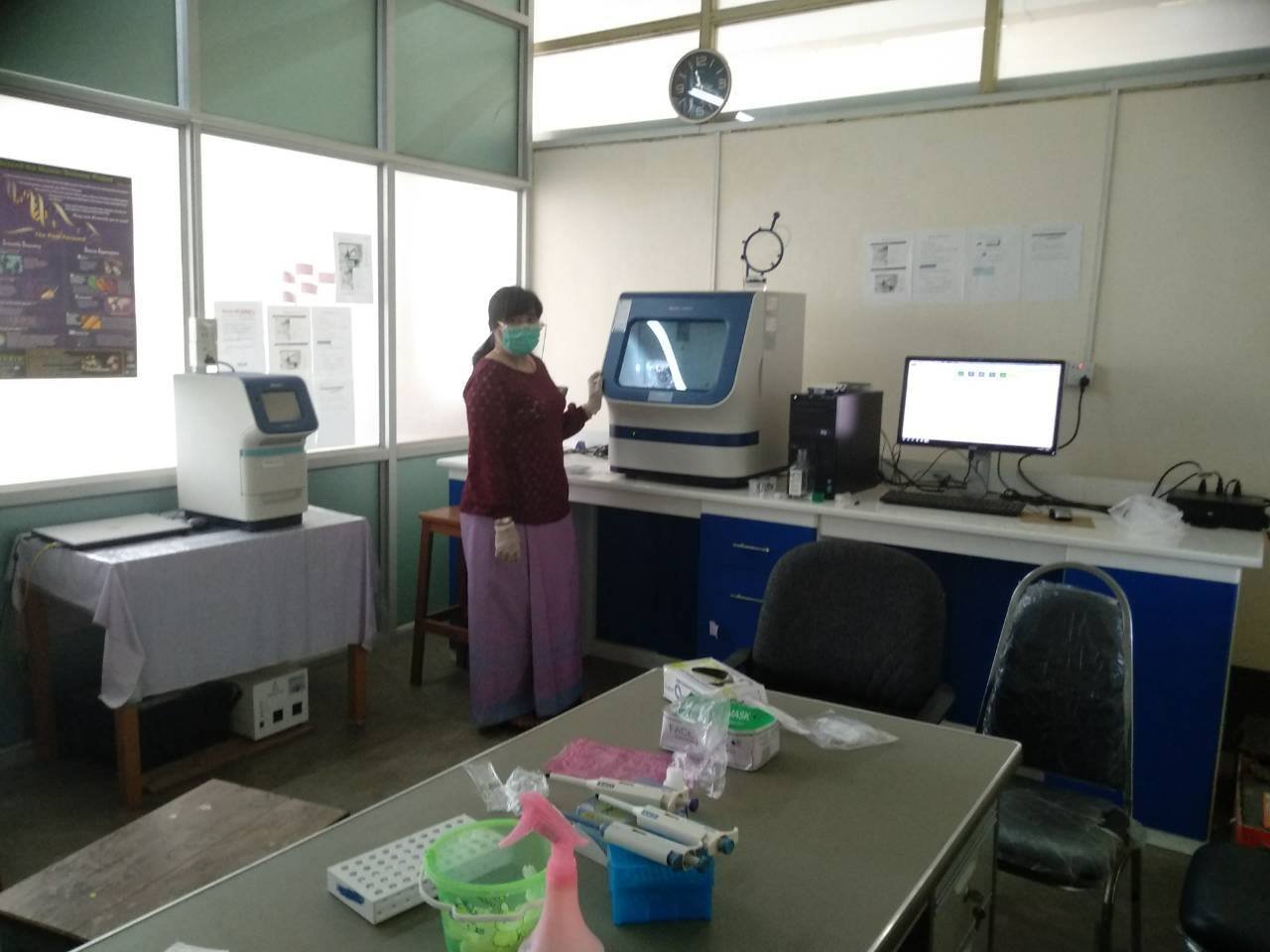 3500 Genetic Analyzer Maintenance [Calibration] at Yangon University